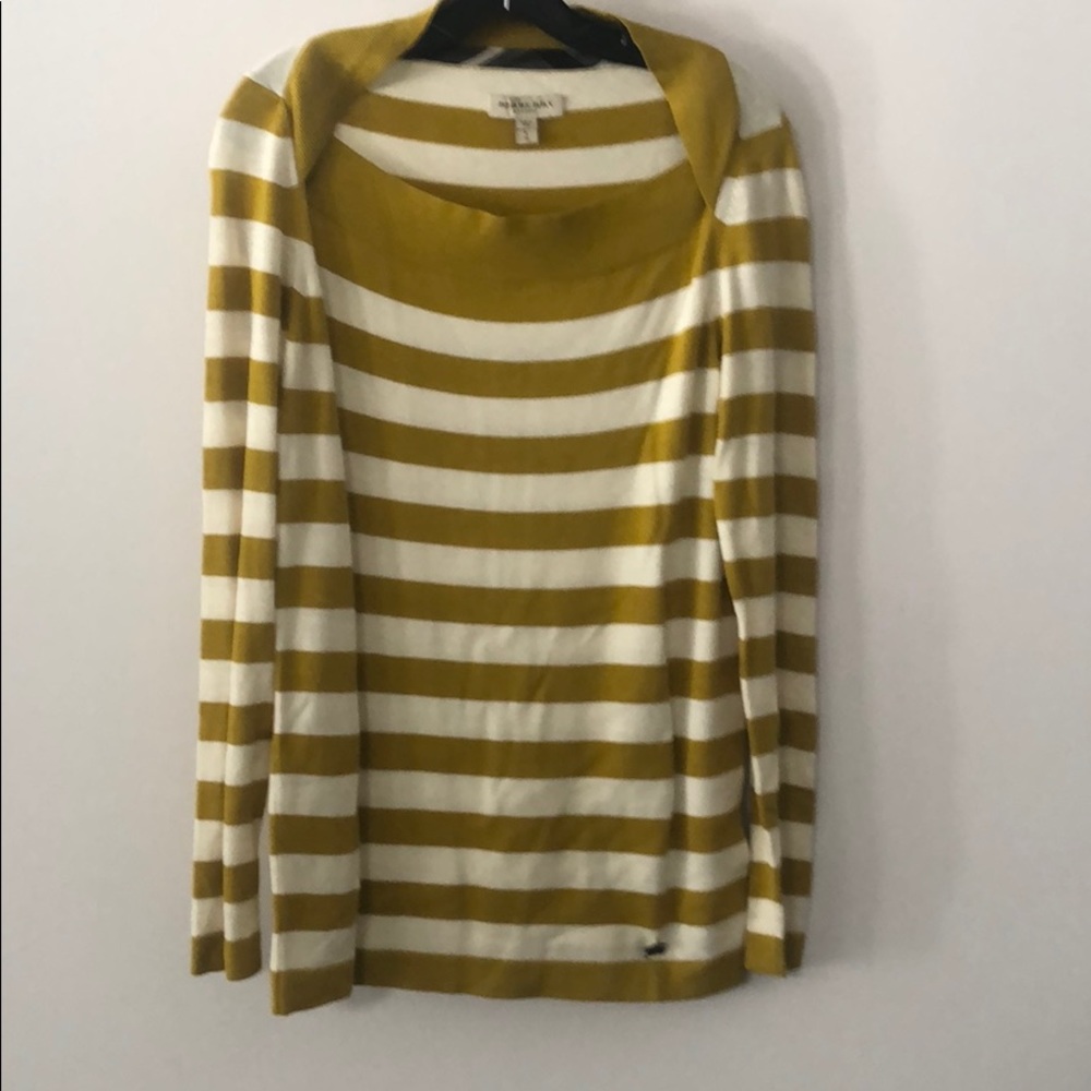Burberry Striped Sweater Top - Marigold!